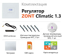 ZONT Climatic 1.3 Погодозависимый автоматический GSM / Wi-Fi регулятор (1 ГВС + 3 прямых/смесительных) с доставкой в Стерлитамак